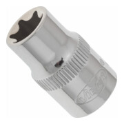 VIGOR T Steckschlüsseleinsatz, V2144N, 3/8 Zoll (10 mm) Vierkant, E Profil, SW E12