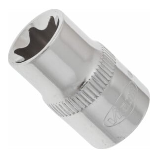 VIGOR T Steckschlüsseleinsatz, V2145N, 3/8 Zoll (10 mm) Vierkant, E Profil, SW E14