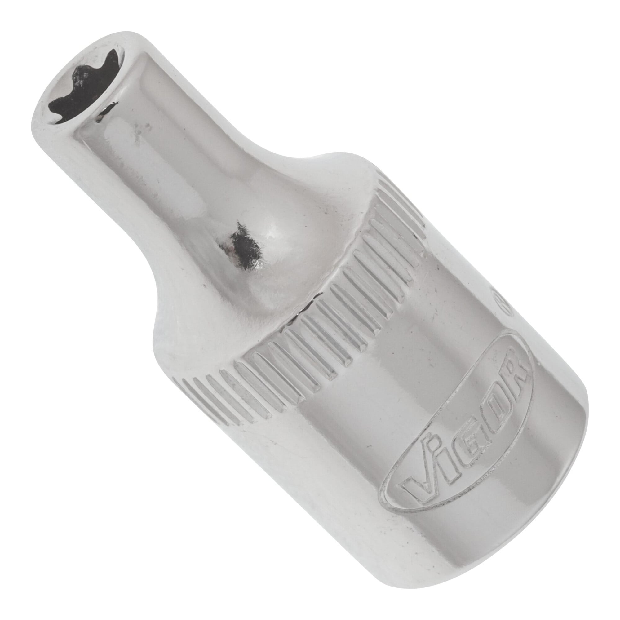 VIGOR T Steckschlüsseleinsatz, V2185N, 1/4 Zoll (6,3 mm) Vierkant, E Profil, SW E4