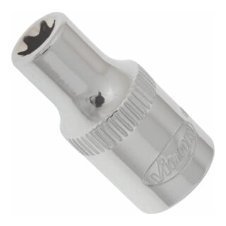 VIGOR T Steckschlüsseleinsatz, V2187N, 1/4 Zoll (6,3 mm) Vierkant, E Profil, SW E6
