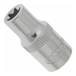 VIGOR T Steckschlüsseleinsatz, V2188N, 1/4 Zoll (6,3 mm) Vierkant, E Profil, SW E7