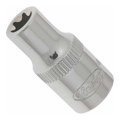 VIGOR T Steckschlüsseleinsatz, V2188N, 1/4 Zoll (6,3 mm) Vierkant, E Profil, SW E7