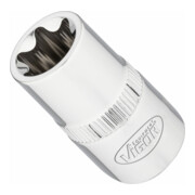 VIGOR T Steckschlüsseleinsatz, V2196N, 1/2 Zoll (12,5 mm) Vierkant, E Profil, SW E18