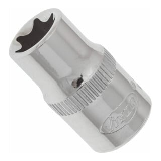 VIGOR T Steckschlüsseleinsatz, V2722N, 1/4 Zoll (6,3 mm) Vierkant, E Profil, SW E10