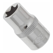 VIGOR T Steckschlüsseleinsatz, V2722N, 1/4 Zoll (6,3 mm) Vierkant, E Profil, SW E10