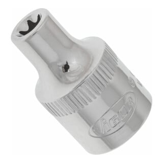 VIGOR T Steckschlüsseleinsatz, V2726N, 3/8 Zoll (10 mm) Vierkant, E Profil, SW E6