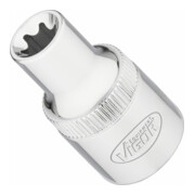 VIGOR T Steckschlüsseleinsatz, V2730N, 1/2 Zoll (12,5 mm) Vierkant, E Profil, SW E10