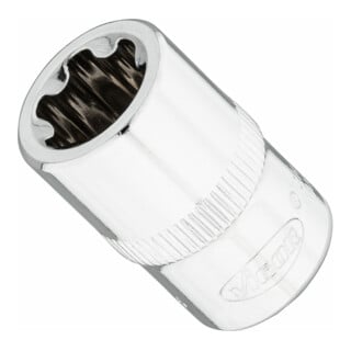 VIGOR T+ Steckschlüsseleinsatz, V7920-EP14, 3/8 Zoll (10 mm) Vierkant, E+ Profil, SW E14+