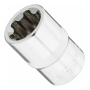 VIGOR T+ Steckschlüsseleinsatz, V7920-EP22, 1/2 Zoll (12,5 mm) Vierkant, E+ Profil, SW E22+