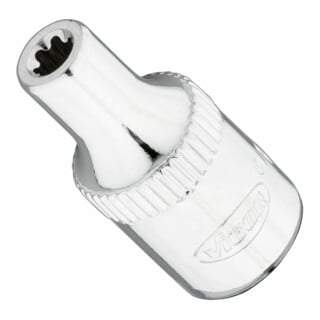 VIGOR T+ Steckschlüsseleinsatz, V7920-EP4, 1/4 Zoll (6,3 mm) Vierkant, E+ Profil, SW E4+