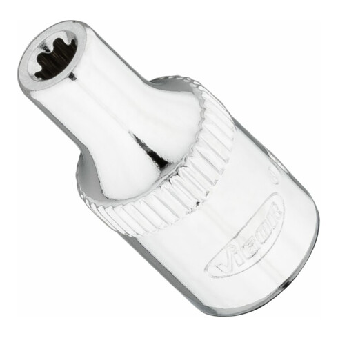 VIGOR T+ Steckschlüsseleinsatz, V7920-EP4, 1/4 Zoll (6,3 mm) Vierkant, E+ Profil, SW E4+