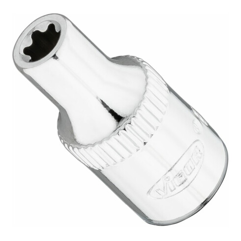 VIGOR T+ Steckschlüsseleinsatz, V7920-EP5, 1/4 Zoll (6,3 mm) Vierkant, E+ Profil, SW E5+