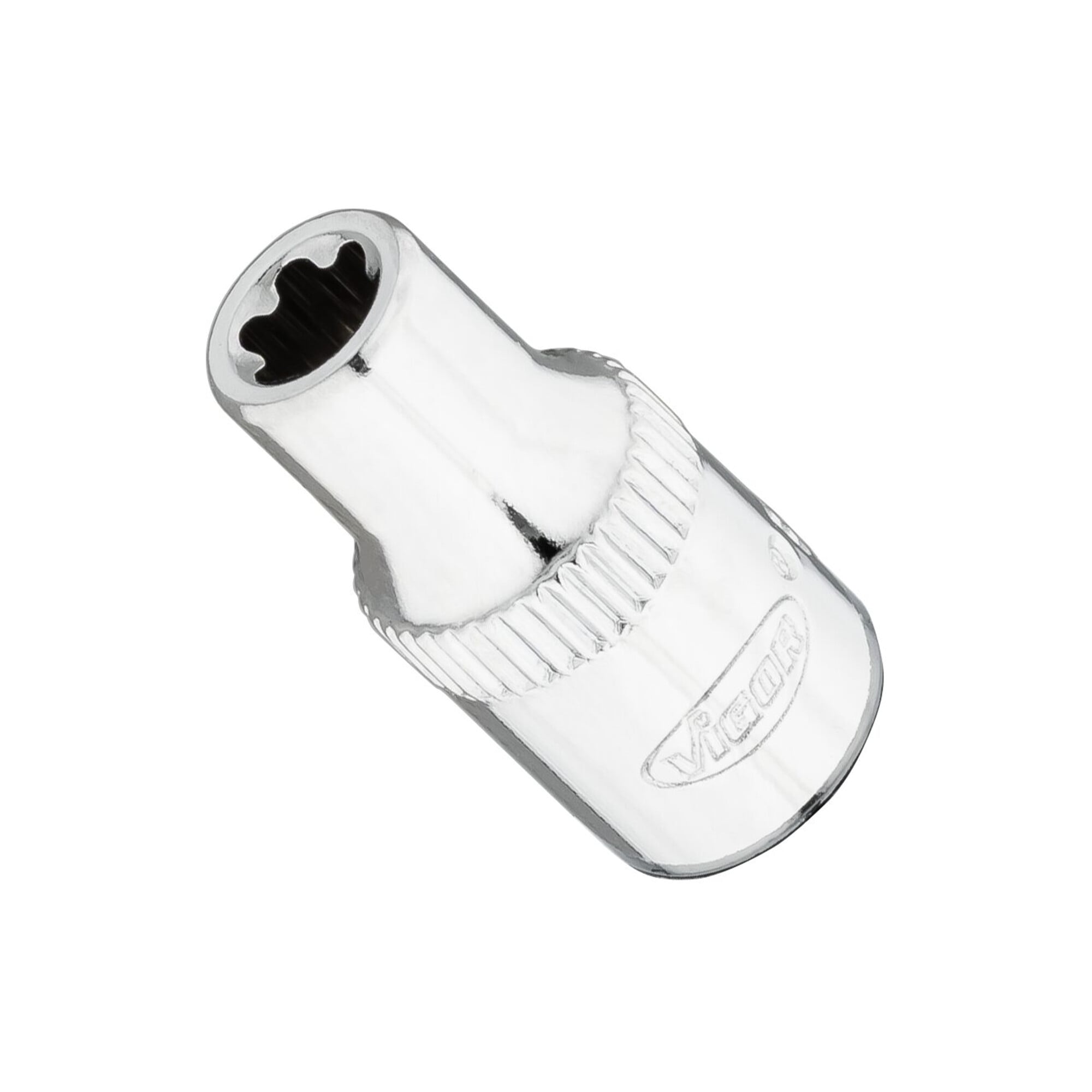 VIGOR T+ Steckschlüsseleinsatz, V7920-EP6, 1/4 Zoll (6,3 mm) Vierkant, E+ Profil, SW E6+