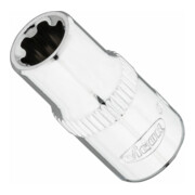 VIGOR T+ Steckschlüsseleinsatz, V7920-EP8, 1/4 Zoll (6,3 mm) Vierkant, E+ Profil, SW E8+