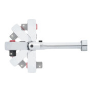 VIGOR telescopische koppeling omkeerbare ratel 1⁄2″ V6612-5