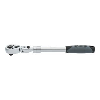 VIGOR Teleskop Gelenk-Umschaltknarre, V6612N, 1/2 Zoll (12,5 mm) Vierkant, 490 mm