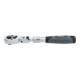 VIGOR Teleskop Gelenk-Umschaltknarre, V6614N, 1/4 Zoll (6,3 mm) Vierkant, 225 mm-1