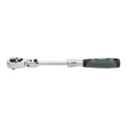 VIGOR Teleskop Gelenk-Umschaltknarre, V6614N, 1/4 Zoll (6,3 mm) Vierkant, 225 mm-5