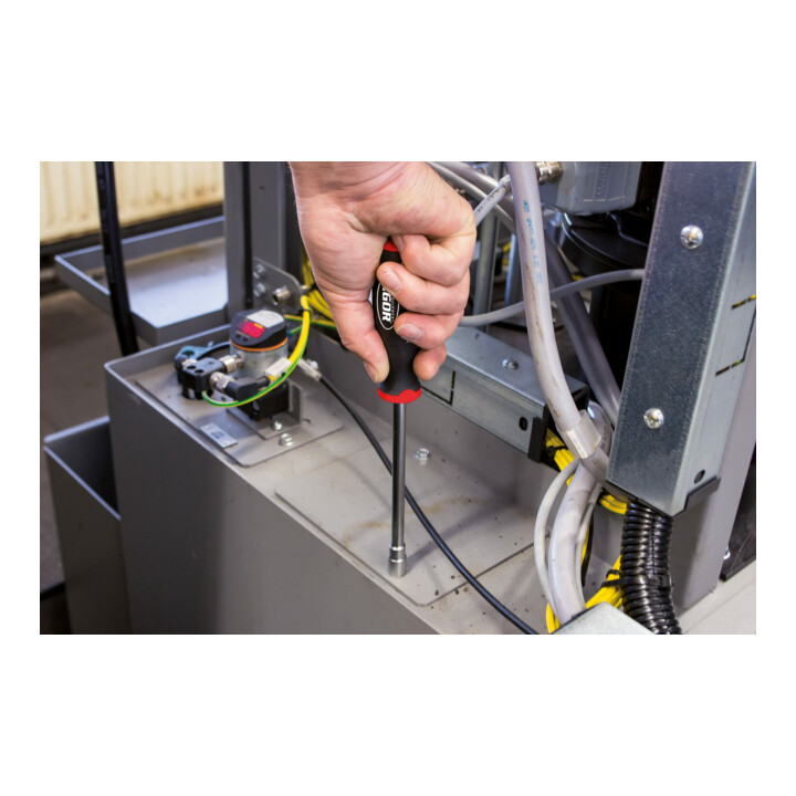 VIGOR Tournevis à douille hexagonale V4200, profil hexagonal extérieur 6