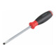 VIGOR Tournevis à fente avec capuchon à frapper V3600 fente 1,2 x 6,5 L totale : 125 mm