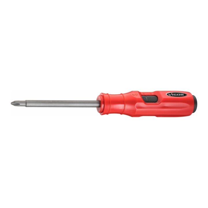 VIGOR Tournevis à percussion V7124-PH2 Profil cruciforme PH PH2