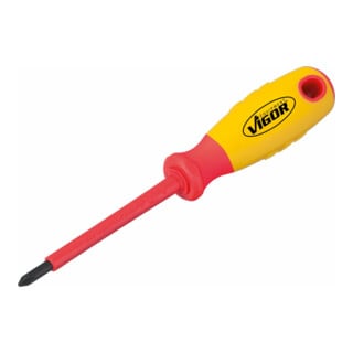VIGOR Tournevis cruciforme VDE V2063 Profil PH PH 1 Longueur totale : 161 mm