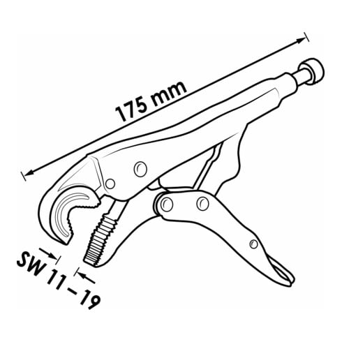 VIGOR Universal-Grip-Zange