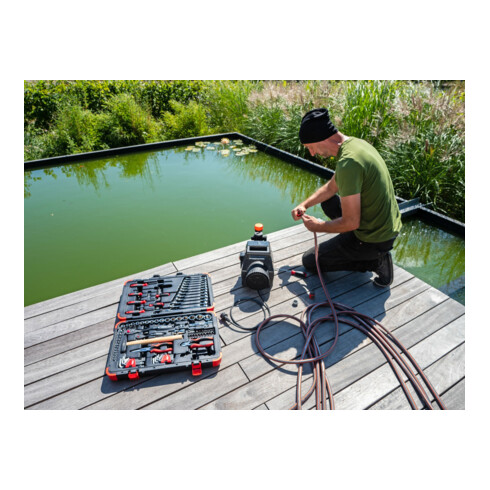 VIGOR Universal-Werkzeugkoffer V2542 Anzahl Werkzeuge: 143