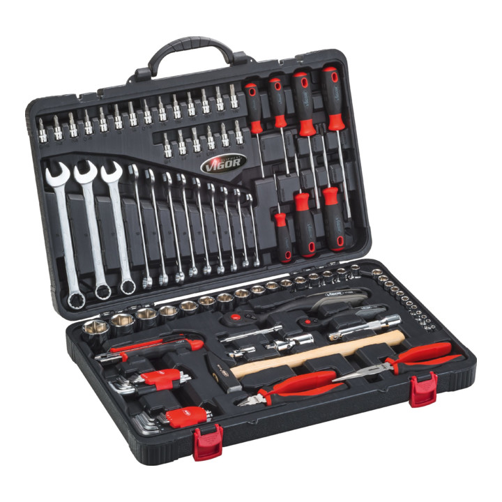 VIGOR Universal Werkzeugkoffer V4425 Anzahl Werkzeuge: 95