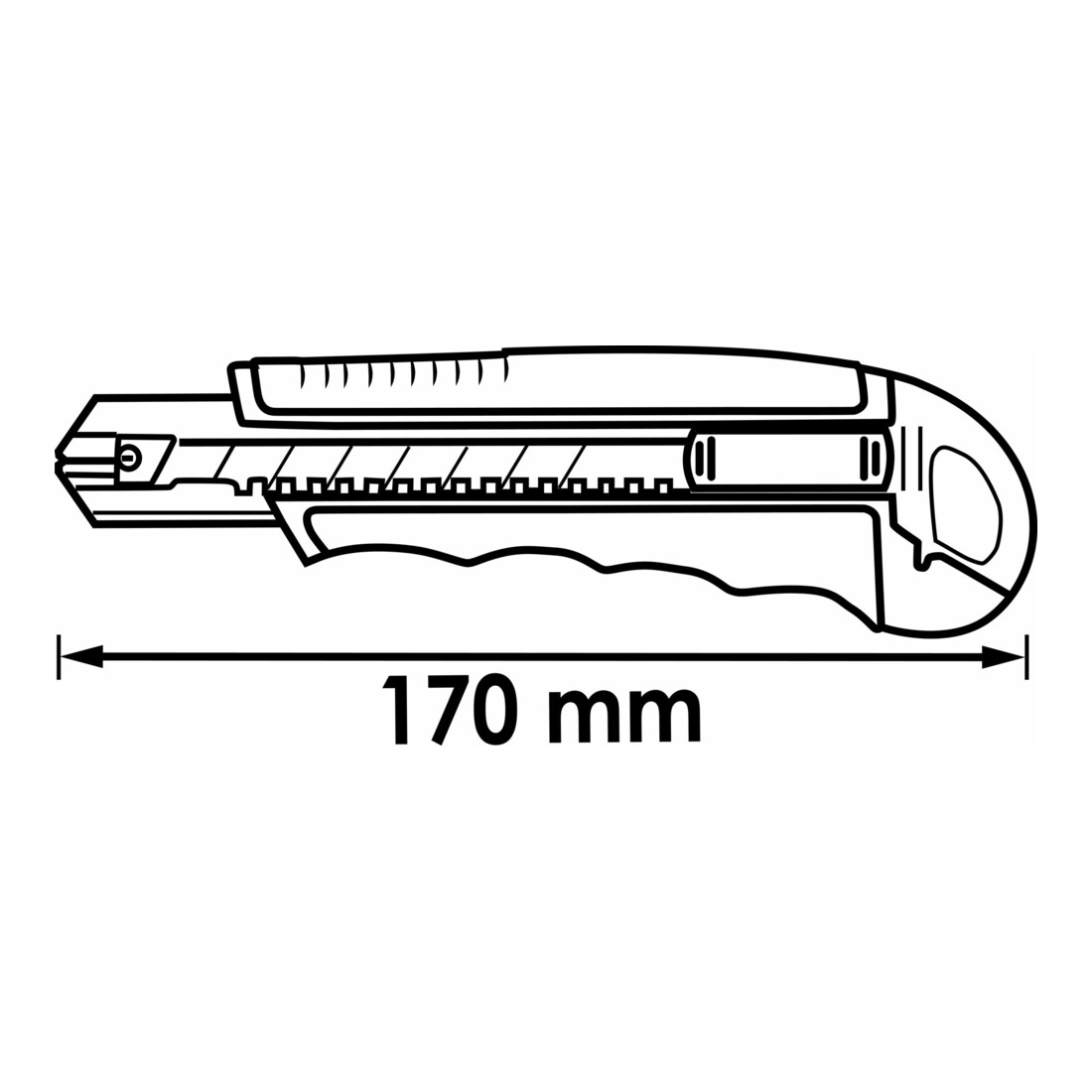 VIGOR Universalmesser V4275 90 mm