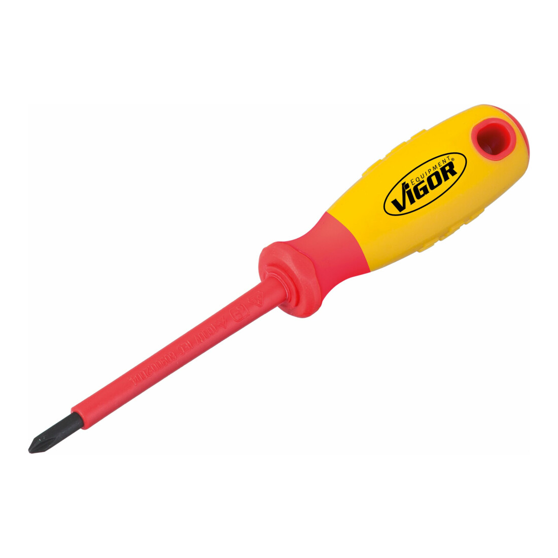 VIGOR VDE Kreuzschlitz-Schraubendreher V2063 Kreuzschlitz Profil PH PH 1 Gesamtlänge: 161 mm