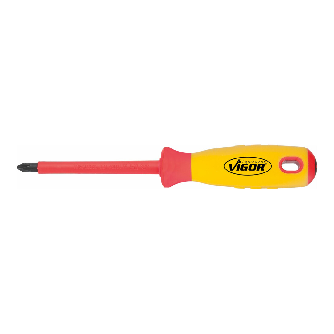 VIGOR VDE Kreuzschlitz-Schraubendreher V2064 Kreuzschlitz Profil PH PH 2 Gesamtlänge: 206 mm
