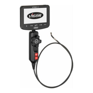 VIGOR Video-Endoskop mit ⌀4,9mm Sonde, V7501/2, 4-teilig