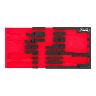 VIGOR Weichschaum-Einlage, leer V5068-L