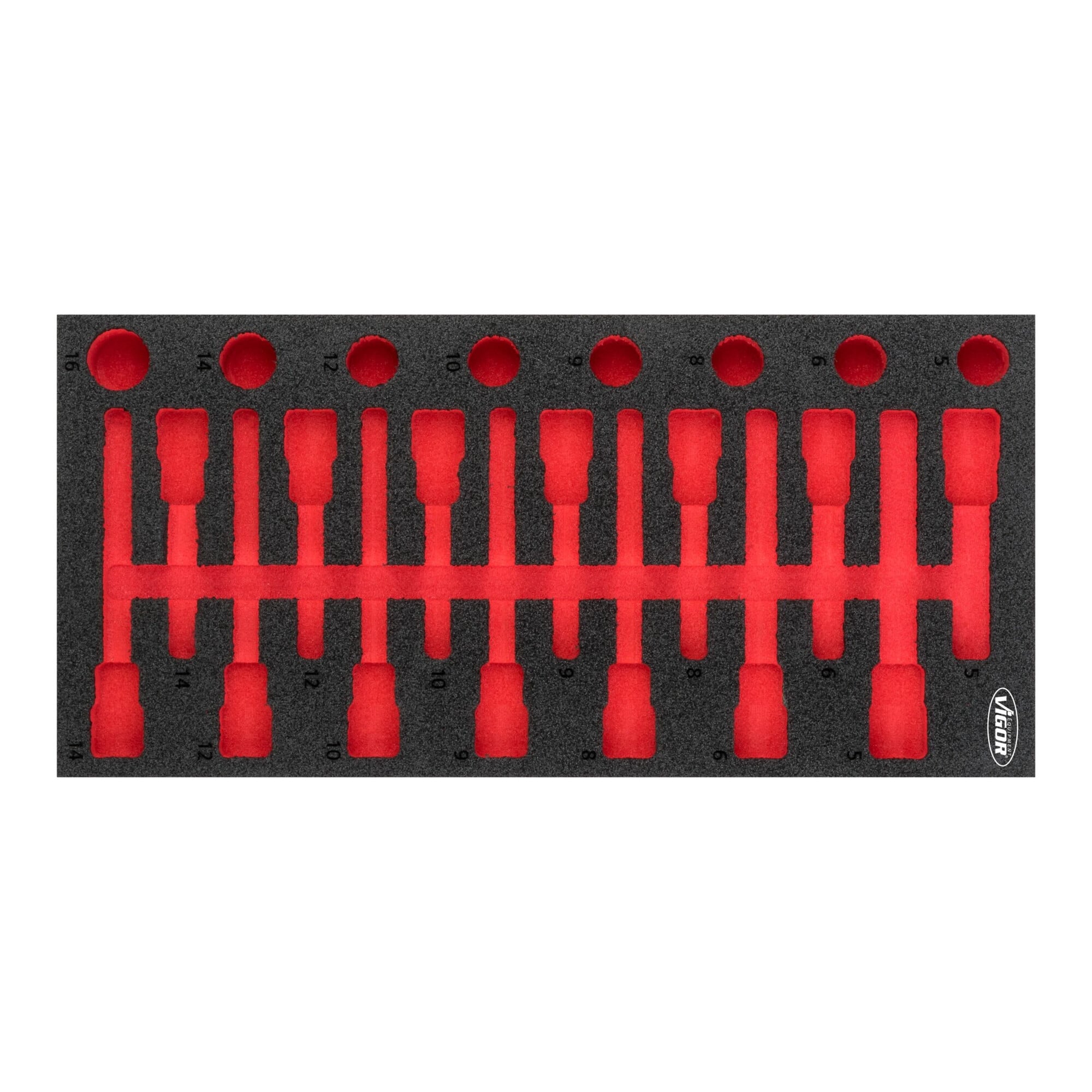 VIGOR Weichschaum-Einlage, leer V5091-L