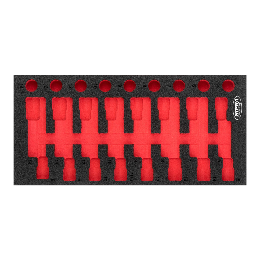 VIGOR Weichschaum-Einlage, leer V5093-L