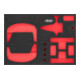 VIGOR Weichschaumeinlage, leer, V7261-L, L x B x H: 393x 282x 35 mm-1