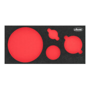 VIGOR Weichschaumeinlage, leer, V7263-L, L x B x H: 393x 282x 35 mm