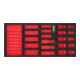 VIGOR Weichschaumeinlage, leer, V7323-L, L x B x H: 393x 188x 35 mm-1