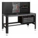 VIGOR Werkbank, komplett V2604 Gesamtlänge: 1565 mm-1