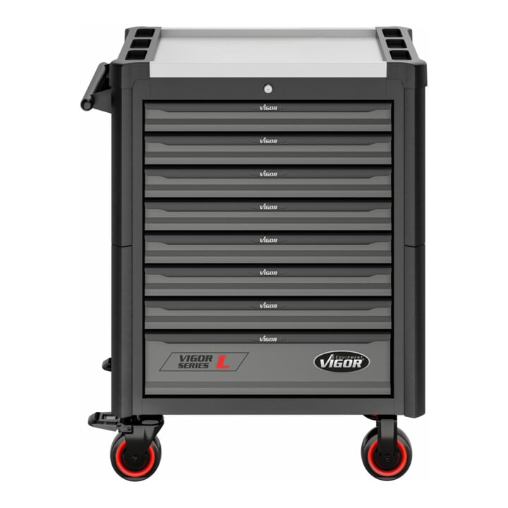 VIGOR Werkstattwagen SeriesL, leer, V1901-X, L x B x H: 723x 459x 1002 mm