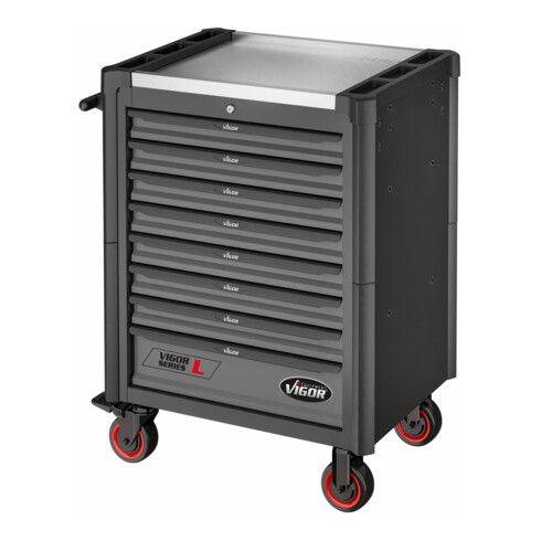 VIGOR Werkstattwagen SeriesL, leer, V1901-X, L x B x H: 723x 459x 1002 mm