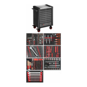 VIGOR Werkstattwagen SeriesL, mit Sortiment, V1901-X/NKW, 336-teilig