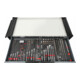 VIGOR Werkstattwagen SeriesXXL, Edelstahl-Arbeitsplatte, leer, V4481-XXL, L x B x H: 1625x 695x 1017 mm-4