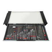 VIGOR Werkstattwagen SeriesXXL, Edelstahl-Arbeitsplatte, leer, V4481-XXL, L x B x H: 1625x 695x 1017 mm-4