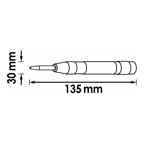 VIGOR Zelfslaande centerpons V1783