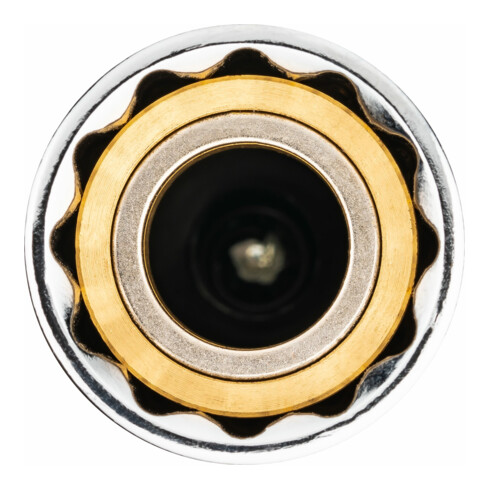 VIGOR Zündkerzen Steckschlüssel Satz, V7002/4, 3/8 Zoll (10 mm) Vierkant, Außen Doppelsechskant Profil, 4-teilig, 14, 16, 18, 20,8