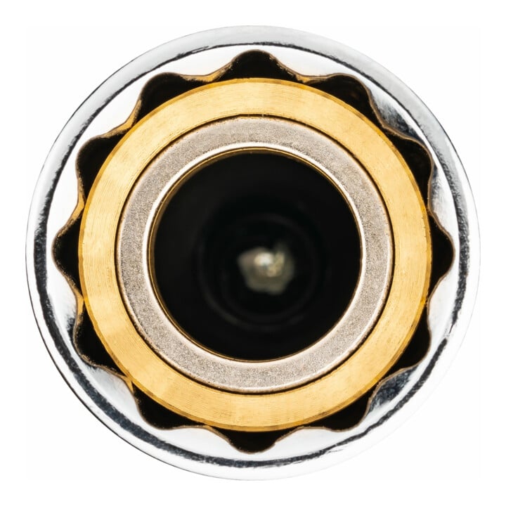 VIGOR Zündkerzen Steckschlüssel Satz, V7002/4, 3/8 Zoll (10 mm) Vierkant, Außen Doppelsechskant Profil, 4-teilig, 14, 16, 18, 20,8