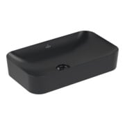 Villeroy & Boch Aufsatz-Waschtisch Finion 60 x 35 cm pure black C+
