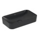 Villeroy & Boch Aufsatz-Waschtisch Finion 60 x 35 cm pure black C+